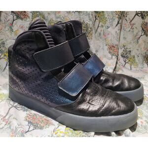 Nike Shoes Mens 11 Black Flystepper 2K3 Prm High Top Hook Loop Strap